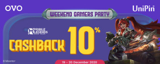 Rayakan Weekend Games Party #PakeOVO Bisa Dapat Cashback hingga 10%!