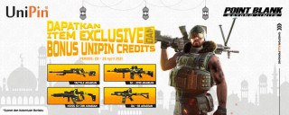 Point Blank Ramadhan Event with UniPin, dapatkan Item Eksklusif dan Bonus UniPin Credits!