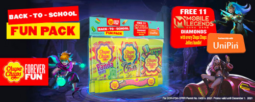 UniPin x Chupa Chups Jellies Back to School Fun Pack (PH)