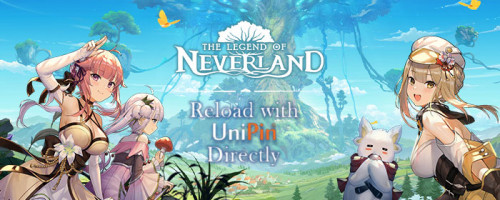 The Legend of Neverland sudah bisa di top up #PakeUniPin