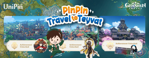 PinPin Travel ke Teyvat! Top Up, Klaim Reward dan Temukan PinPin di Kotamu!