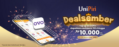 PROMO – Dealsember bareng OVO, Dapatkan Extra Cashback hingga 70%!
