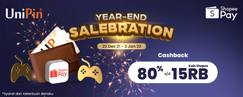 Year End Salebration bareng ShopeePay!