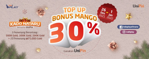 Kado Nataru Bersama IndoPlay x UniPin!