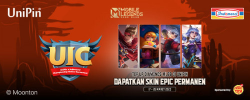 Top Up Diamonds MLBB di UniPin, Dapatkan Skin Epic Permanen