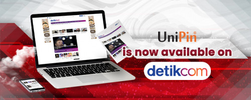Jalin Kerja Sama dengan UniPin, Top-up Voucher Game Sekarang Bisa di Situs DetikInet