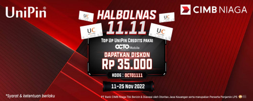 HALBOLNAS 11.11 x CIMB Niaga