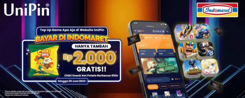 Top Up Game Apa Aja di UniPin, Tambah Rp2,000 Bisa Dapatkan Chiki Snack Secara GRATIS!