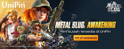 Metal Slug Awakening Kini Sudah Bisa di Top Up #PakeUniPin