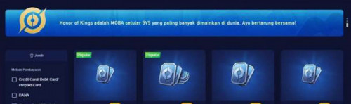 Tutorial Top Up Honor of Kings Termurah Pakai Pulsa di UniPin