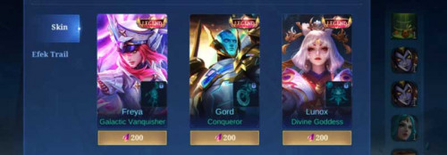 Berapa Harga Skin Legend ML? Ini Daftarnya!