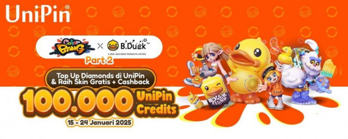 Ambil Bonus dari ColorBANG – Top Up Diamonds di UniPin & Raih Cashback 40.000 UniPin Credits, Skin + Emote Gratis
