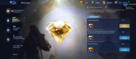Event Diamond Kuning ML 2025: Tanggal Rilis, Cara Dapat, hingga Item Terbaik
