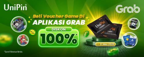 Auto GG! Diskon Gila-Gilaan dari UniPin dan Grab!