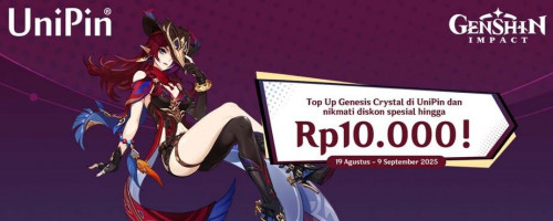 Travelers, Saatnya Petualangan Baru! Nikmati Diskon Genesis Crystal di UniPin