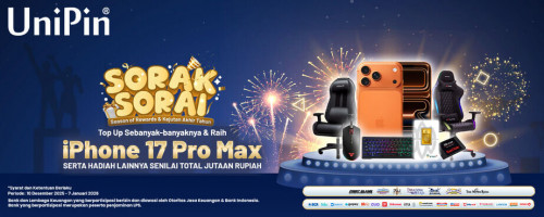 SORAK-SORAI - Season of Rewards & Kejutan Akhir Tahun di UniPin