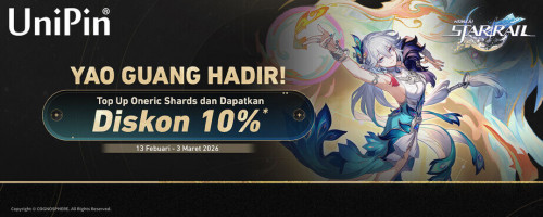 Honkai: Star Rail v4.0 Sudah Hadir dengan Yao Guang! Top Up Oneric Shard Dapatkan Diskon 10%