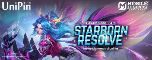 Starborn Resolve Hadir! Saatnya Freya Bersinar Bareng Starlight Member di Mobile Legends